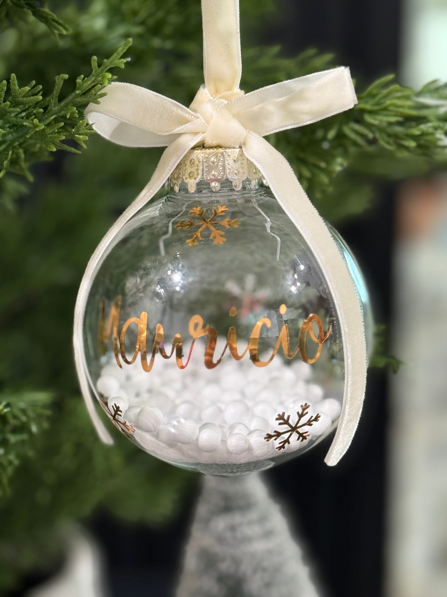 Snowflake Name Ornament