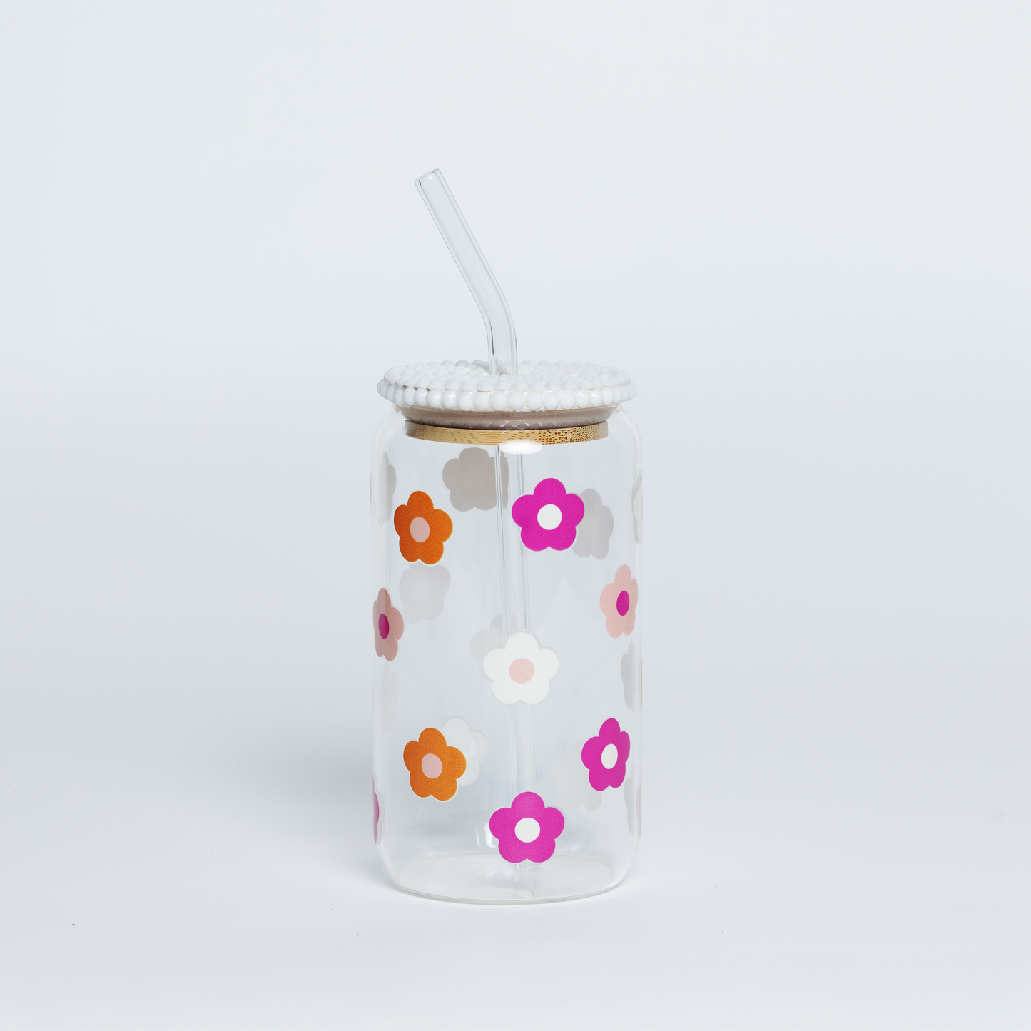 Flower White DIAMOND Top